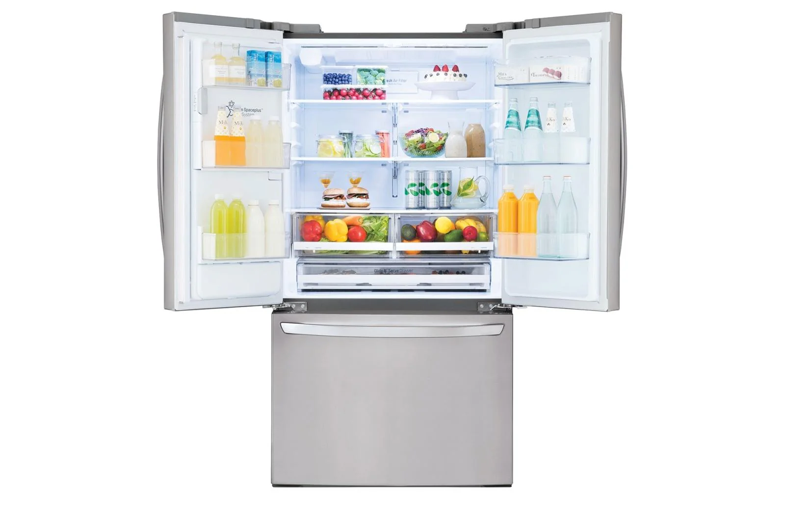 Lg 26 cu. ft. Smart wi-fi Enabled French Door Refrigerator - Image 6