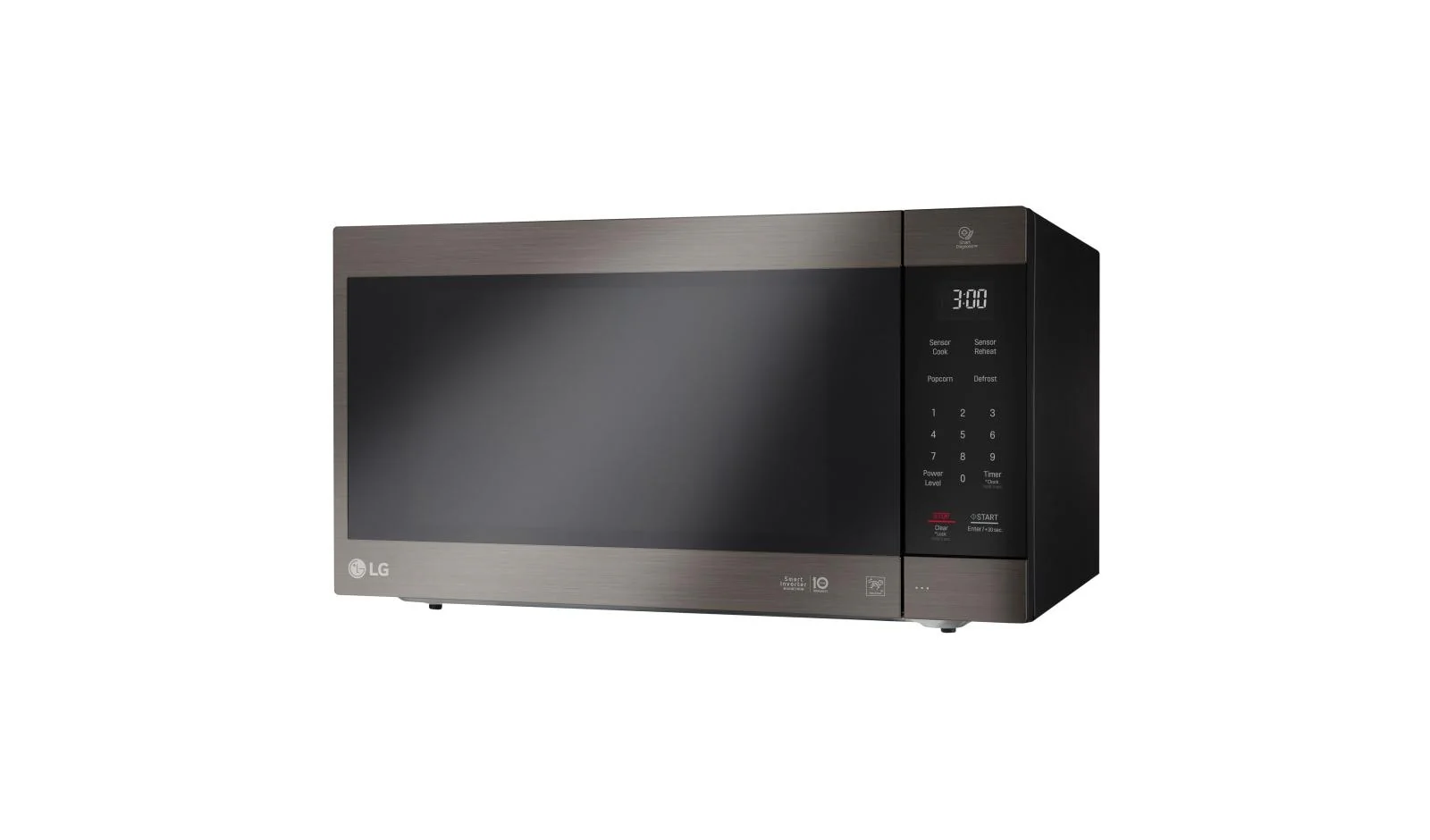LG Black Stainless Steel Series 2.0 cu. ft. NeoChef™ Countertop Microwave with Smart Inverter and EasyClean® - Image 3