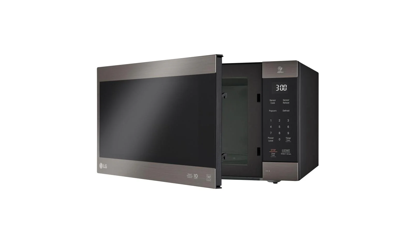 LG Black Stainless Steel Series 2.0 cu. ft. NeoChef™ Countertop Microwave with Smart Inverter and EasyClean® - Image 6