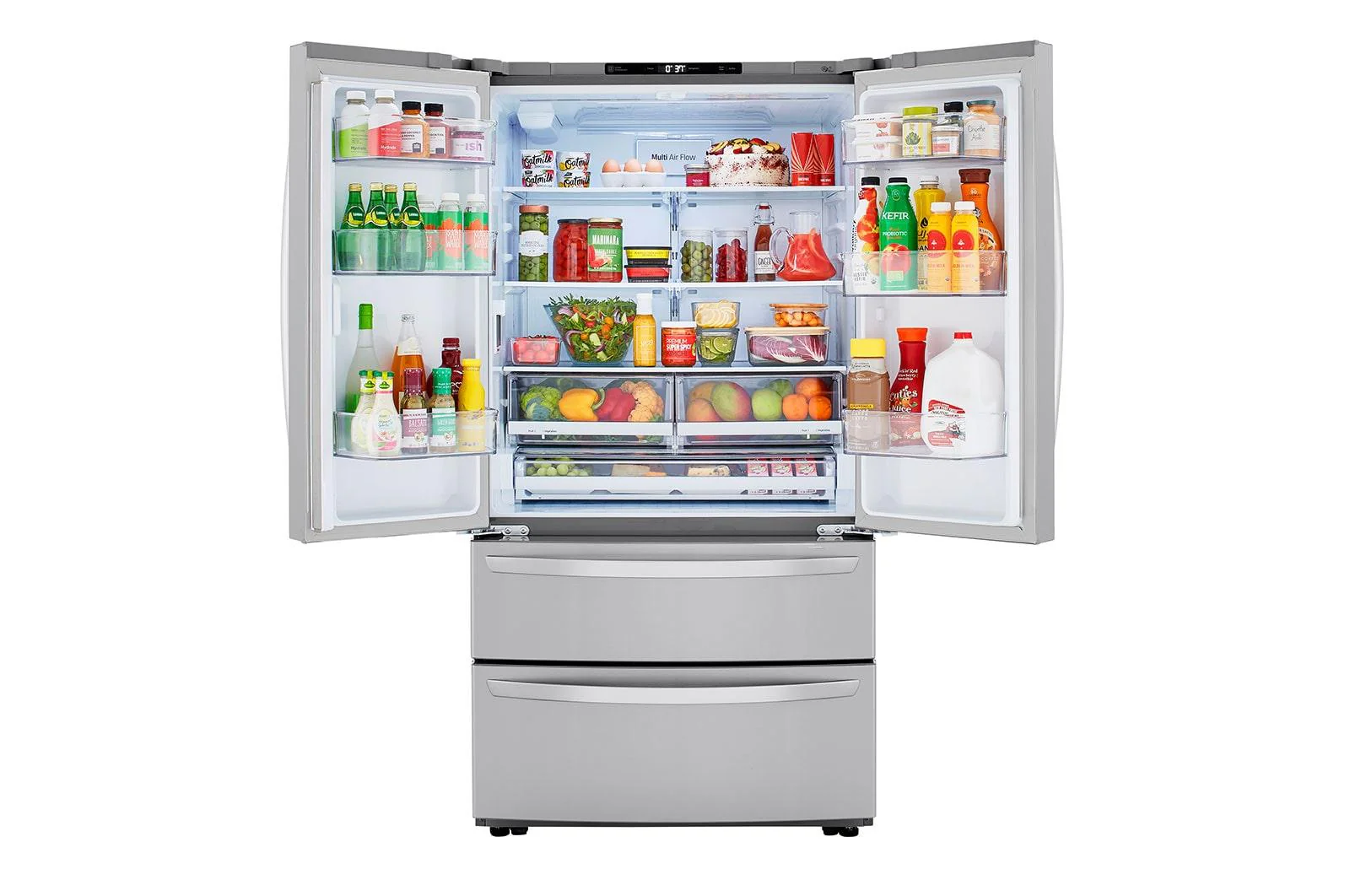 Lg 23 cu. ft. French Door Counter-Depth Refrigerator - Image 5