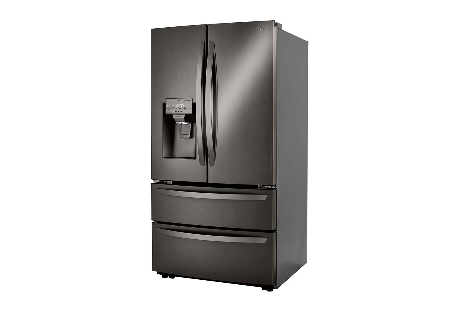 Lg LMXC22626D 22 cu. ft. Smart Counter Depth Double Freezer Refrigerator - Image 4