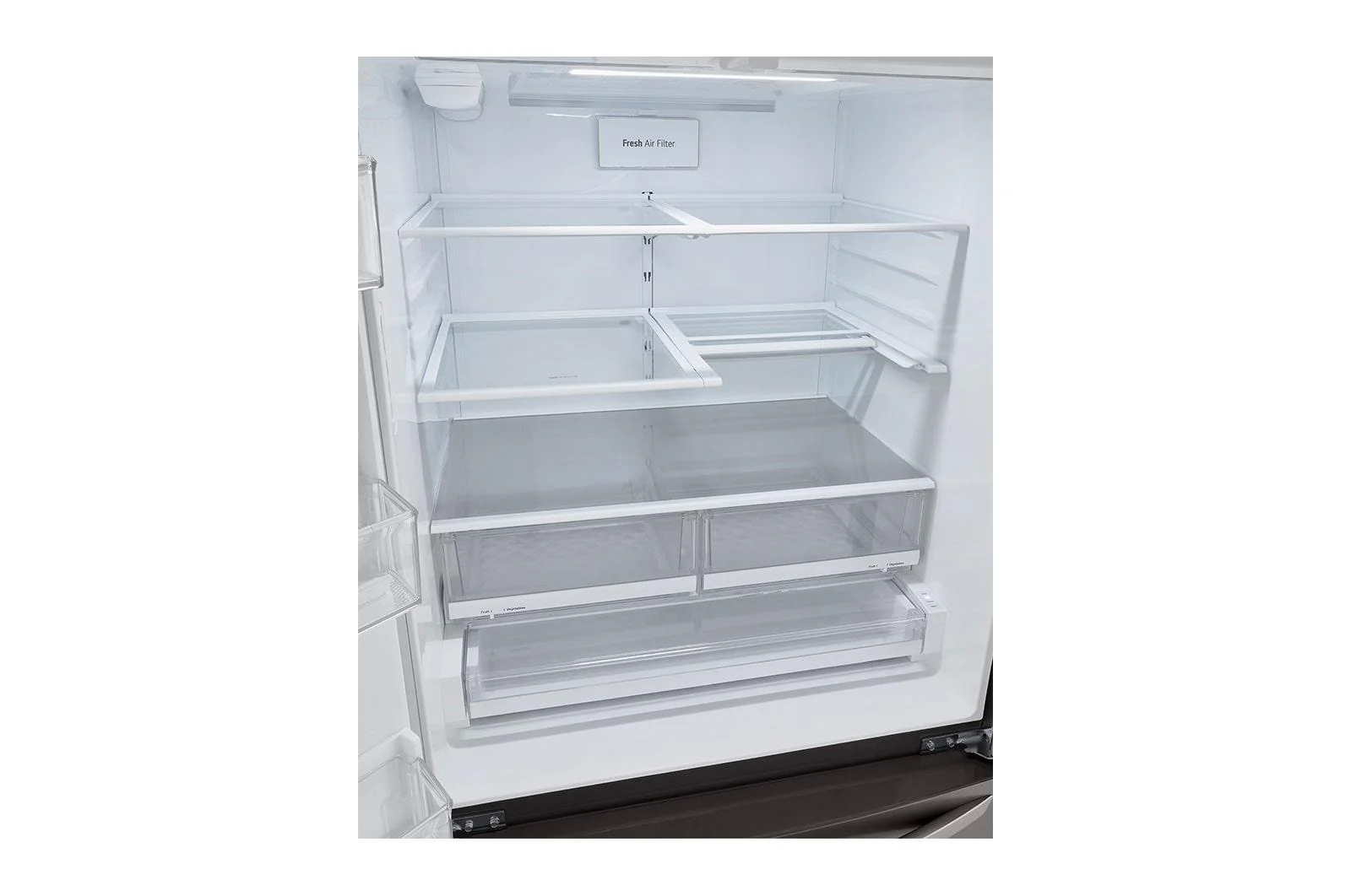 Lg LMXC22626D 22 cu. ft. Smart Counter Depth Double Freezer Refrigerator - Image 6