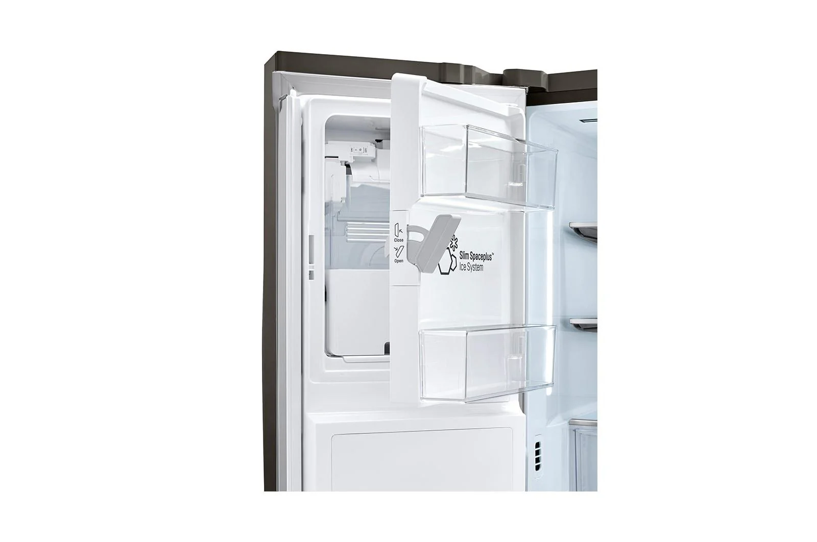 Lg LMXC22626D 22 cu. ft. Smart Counter Depth Double Freezer Refrigerator - Image 7