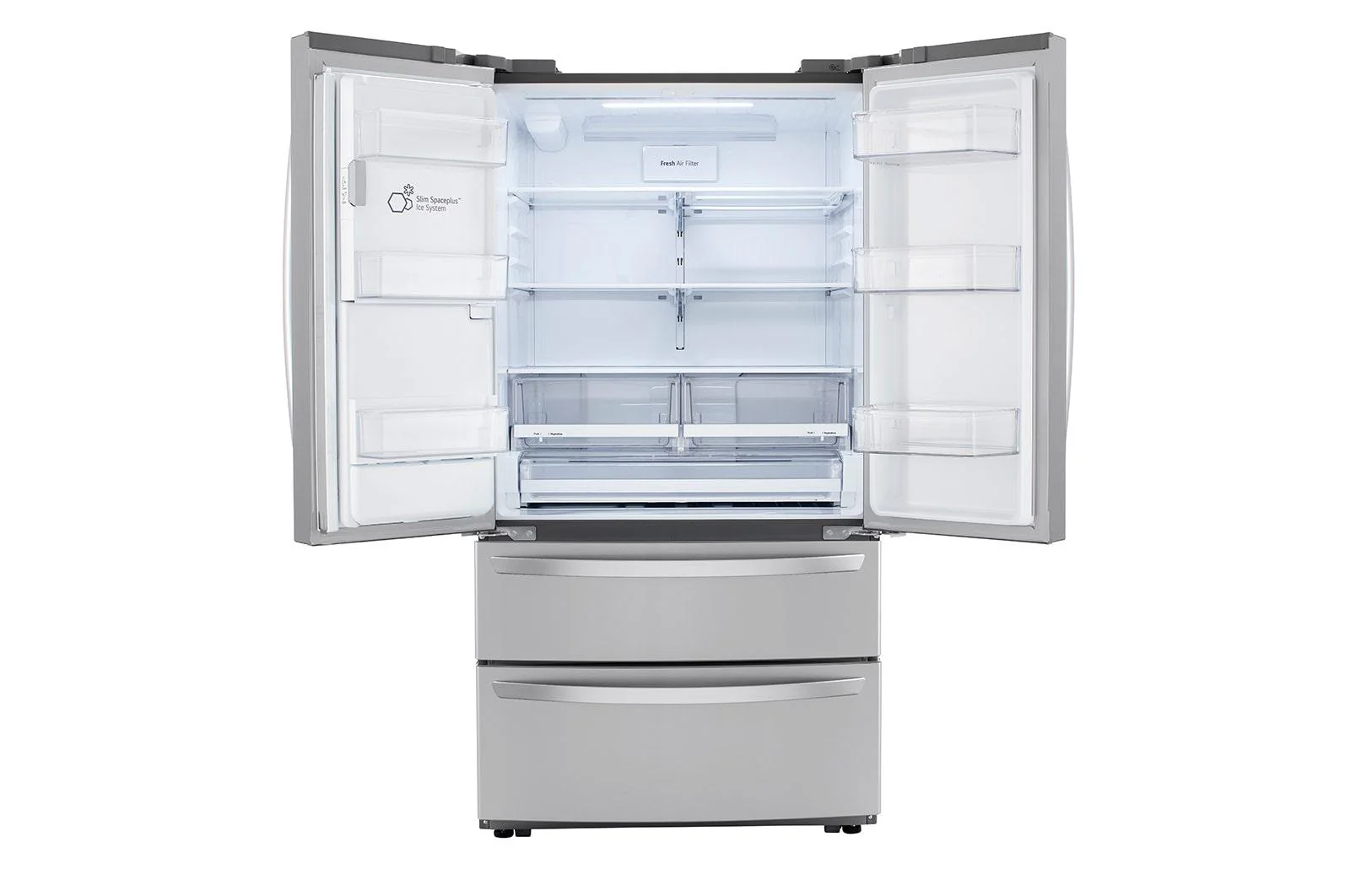 Lg 22 cu ft. Smart Counter Depth Double Freezer Refrigerator - Image 5