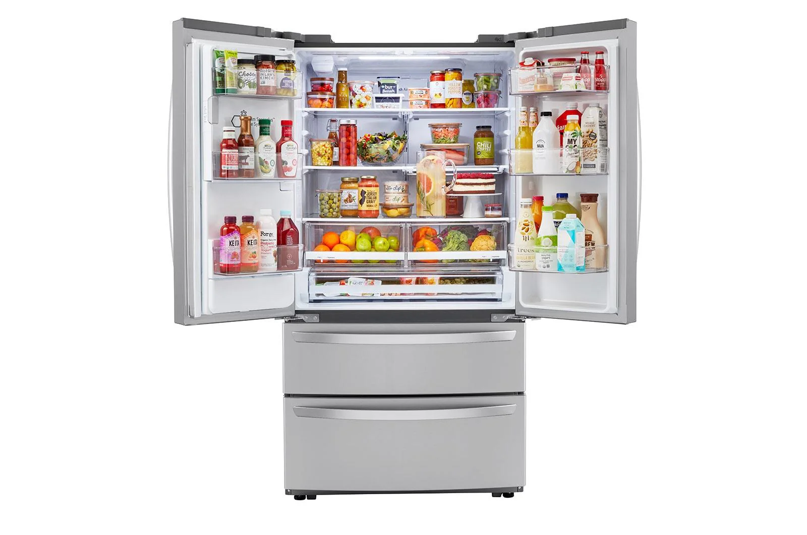 Lg 22 cu ft. Smart Counter Depth Double Freezer Refrigerator - Image 6