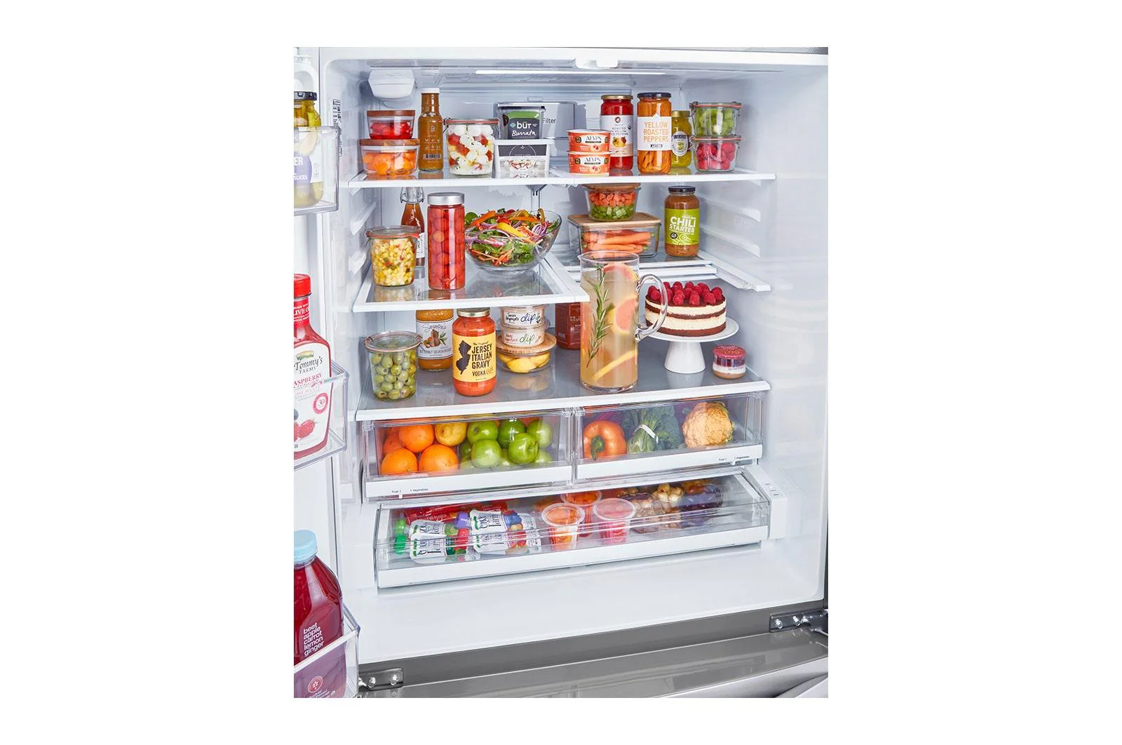 Lg 22 cu ft. Smart Counter Depth Double Freezer Refrigerator - Image 8
