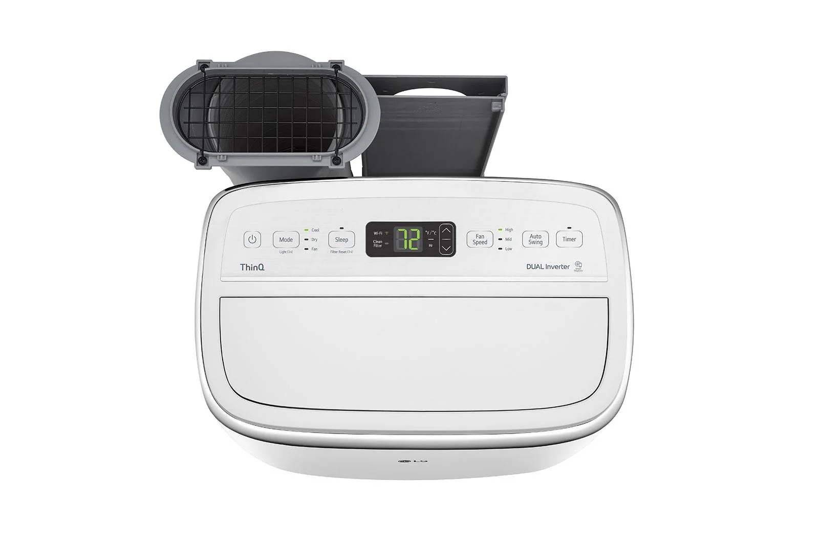 Lg LP1419IVSM 10,000 BTU (SACC) / 14,000 BTU (ASHRAE) DUAL Inverter Smart Wi-Fi Portable Air Conditioner  Cools Up To 500 sq. ft. - Image 9