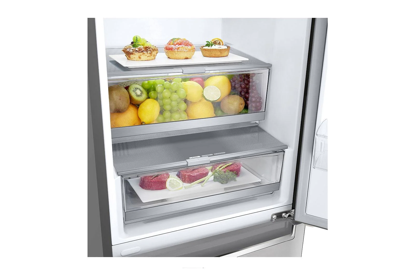 Lg LRBCC1204S 12 cu. ft. Bottom Freezer Counter-Depth Refrigerator - Image 10
