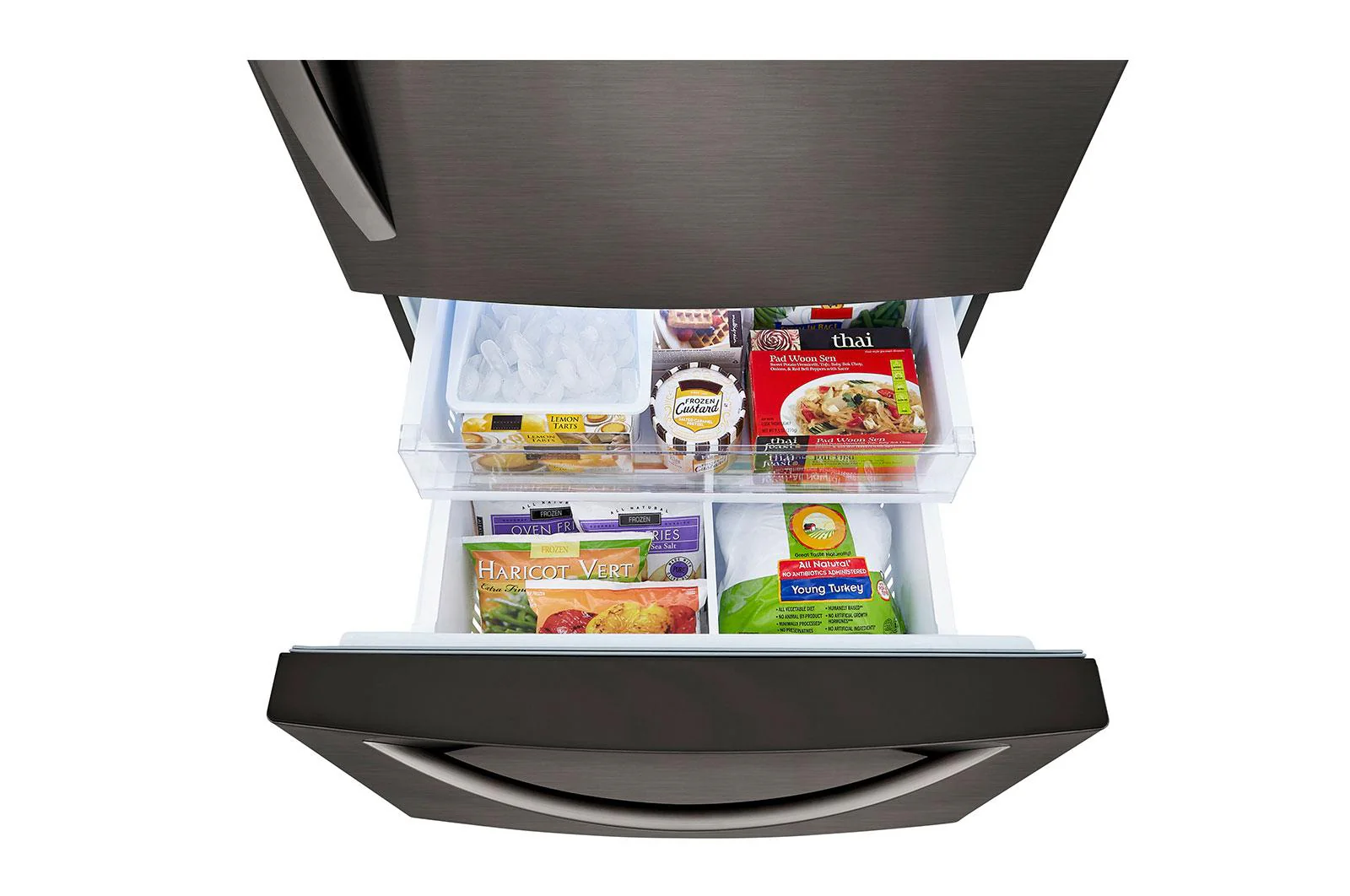 Lg LRDCS2603D 26 cu. ft. Bottom Freezer Refrigerator - Image 12