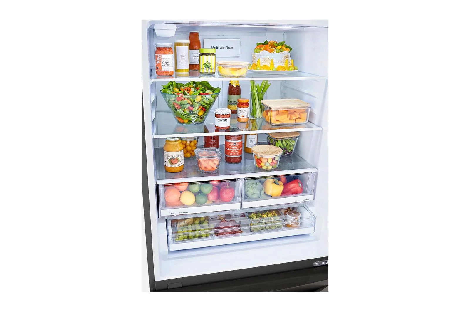 Lg LRDCS2603D 26 cu. ft. Bottom Freezer Refrigerator - Image 7