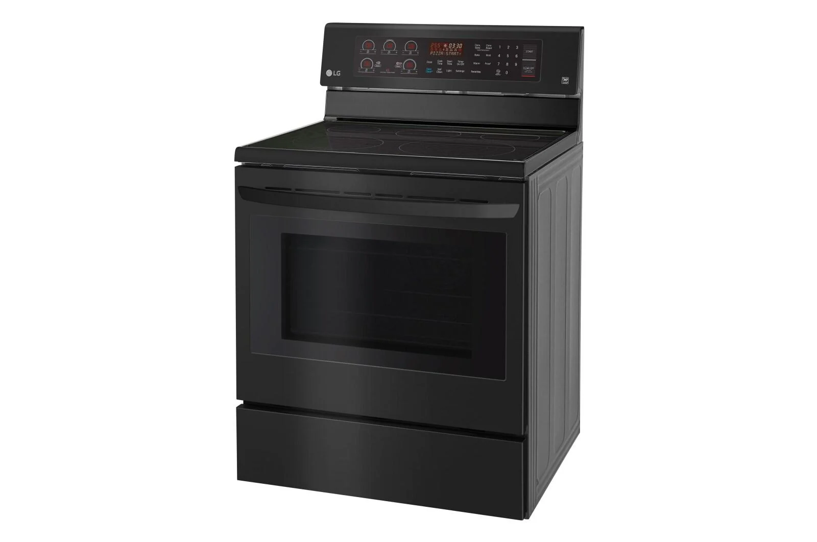 Lg LRE3194BM 6.3 cu. ft. Electric Single Oven Range with True Convection and EasyClean® - Image 3