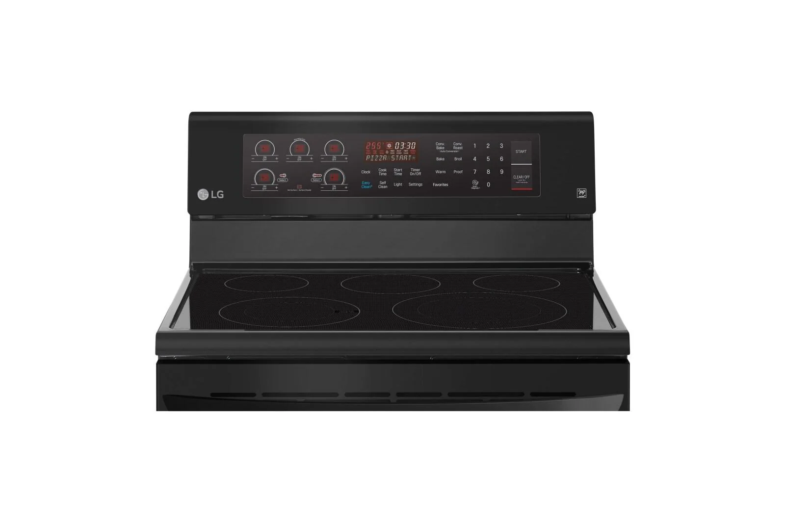 Lg LRE3194BM 6.3 cu. ft. Electric Single Oven Range with True Convection and EasyClean® - Image 4