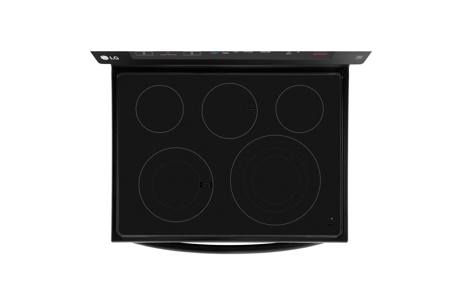 Lg LRE3194BM 6.3 cu. ft. Electric Single Oven Range with True Convection and EasyClean® - Image 7