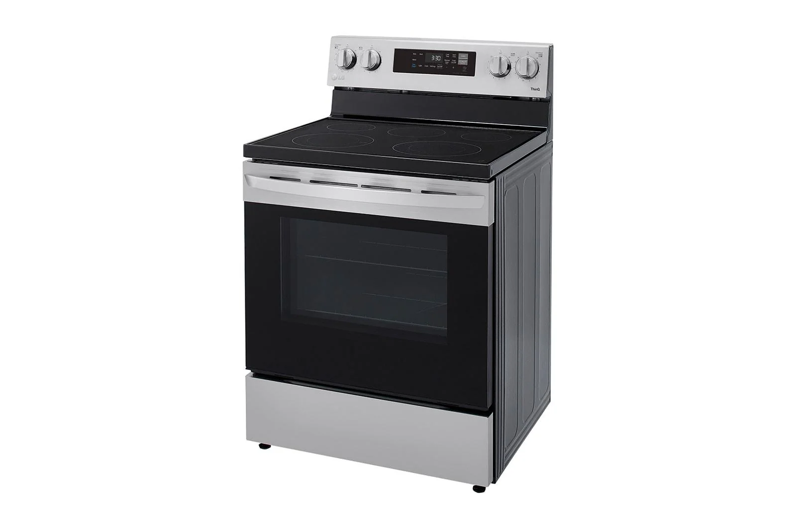 Lg LREL6321S 6.3 cu. ft. Smart Wi-Fi Enabled Electric Range with EasyClean® - Image 4