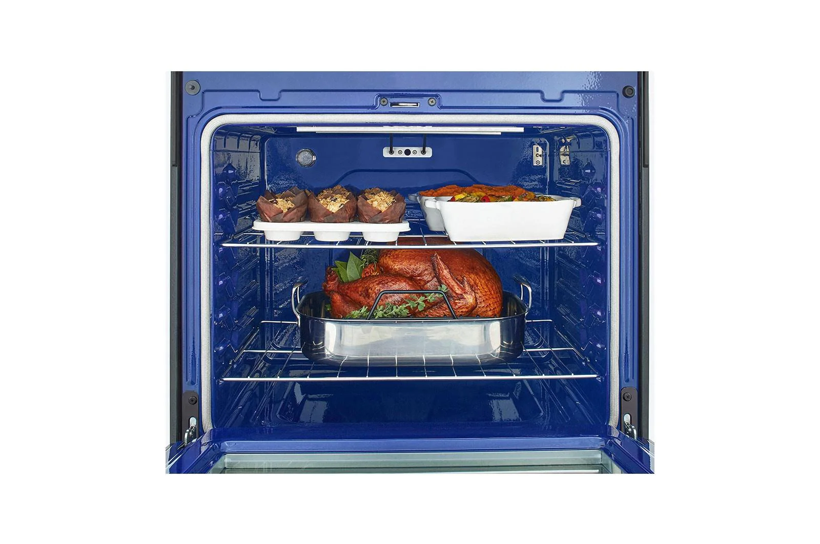 Lg LREL6323D 6.3 cu. ft. Smart Wi-Fi Enabled Fan Convection Electric Range with Air Fry & EasyClean® - Image 7