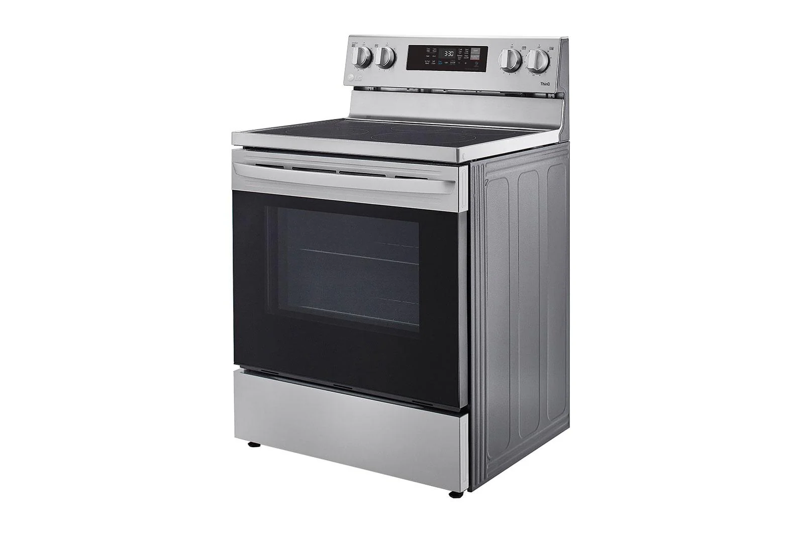 Lg LREL6323S 6.3 cu. ft. Smart Wi-Fi Enabled Fan Convection Electric Range with Air Fry & EasyClean® - Image 4