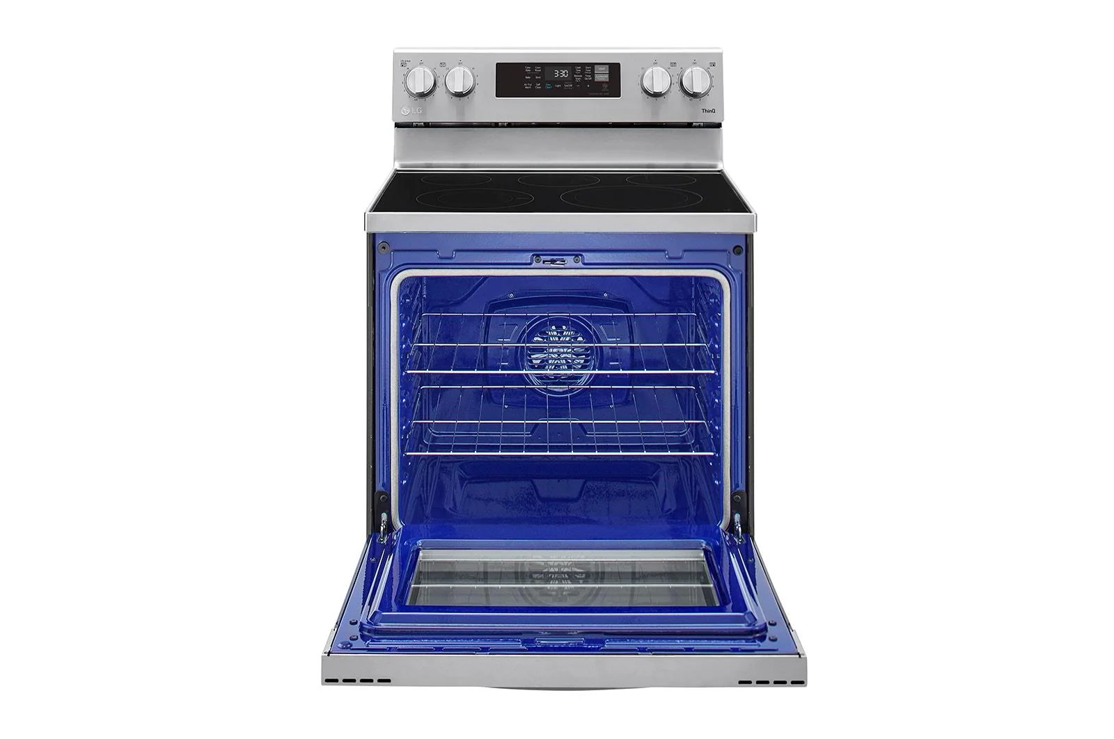 Lg LREL6323S 6.3 cu. ft. Smart Wi-Fi Enabled Fan Convection Electric Range with Air Fry & EasyClean® - Image 5