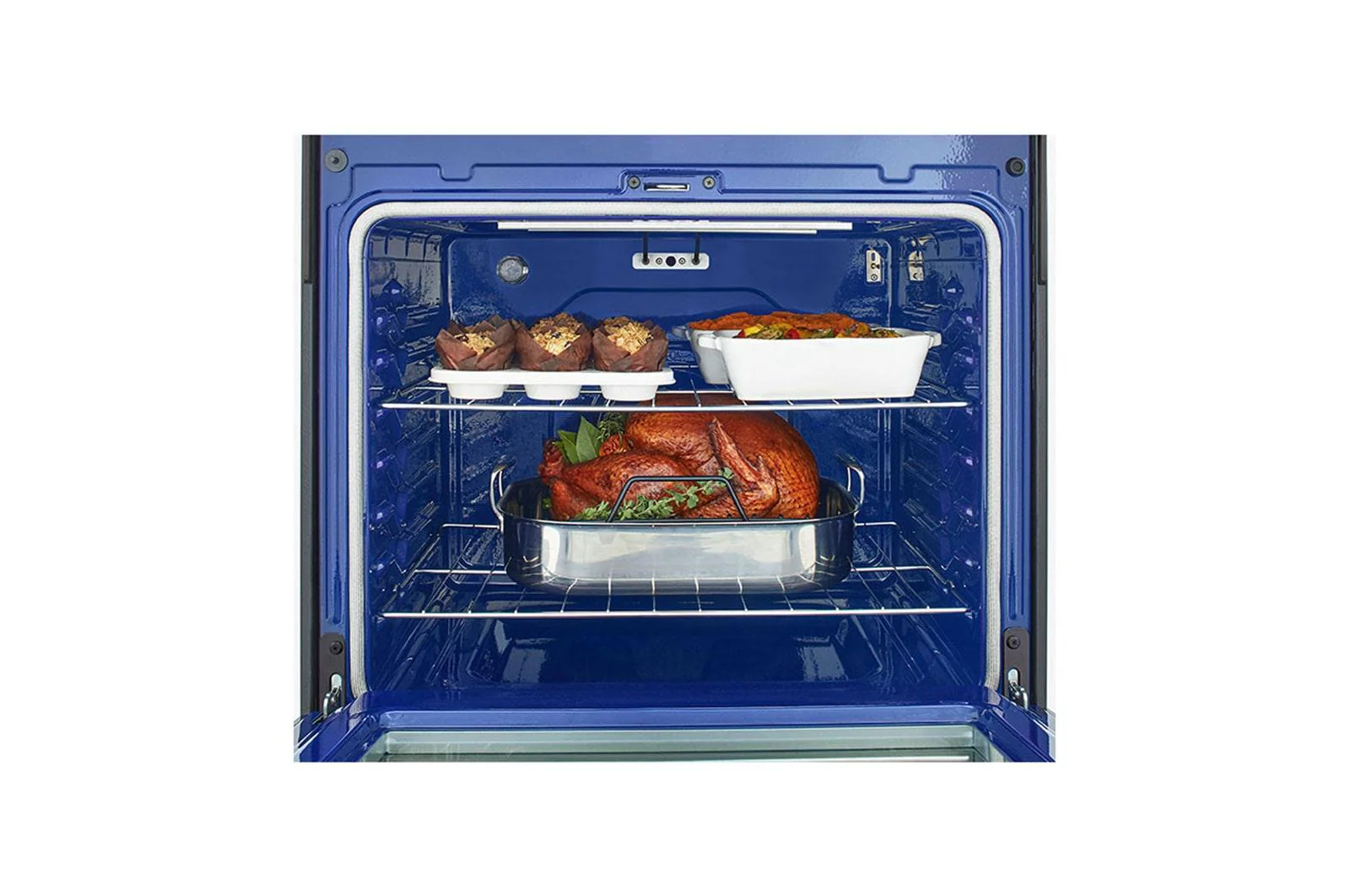 Lg LREL6323S 6.3 cu. ft. Smart Wi-Fi Enabled Fan Convection Electric Range with Air Fry & EasyClean® - Image 7