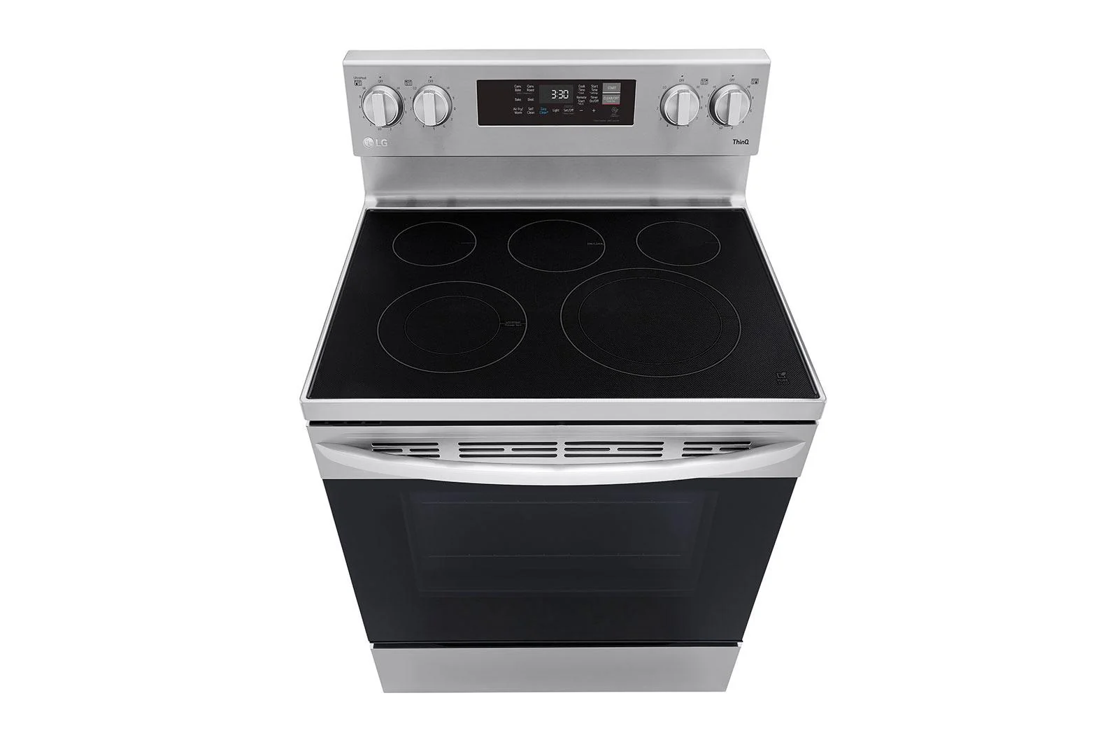 Lg LREL6323S 6.3 cu. ft. Smart Wi-Fi Enabled Fan Convection Electric Range with Air Fry & EasyClean® - Image 8