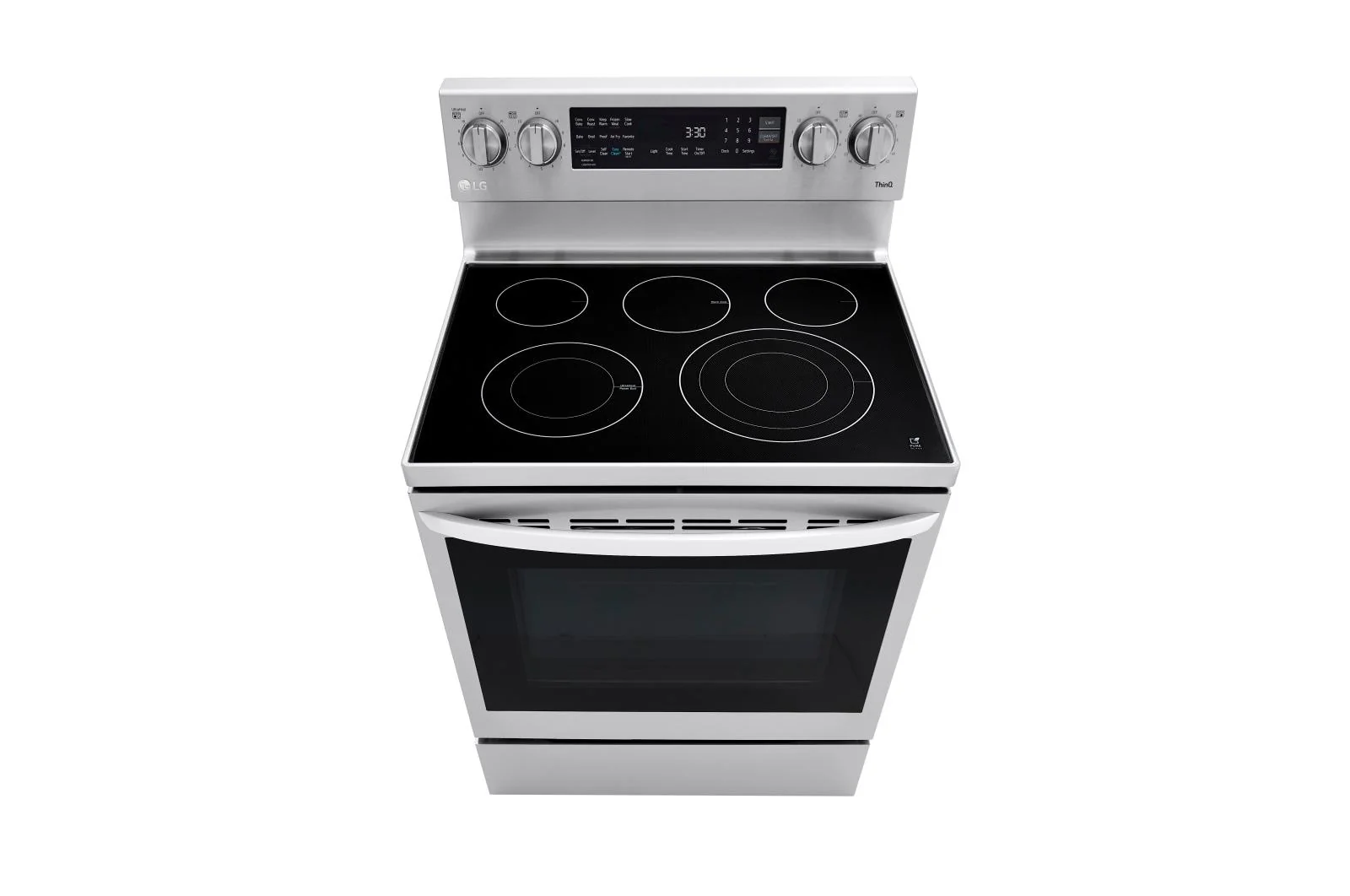 Lg LREL6325F 6.3 cu. ft. Smart Wi-Fi Enabled True Convection InstaView® Electric Range with Air Fry - Image 12