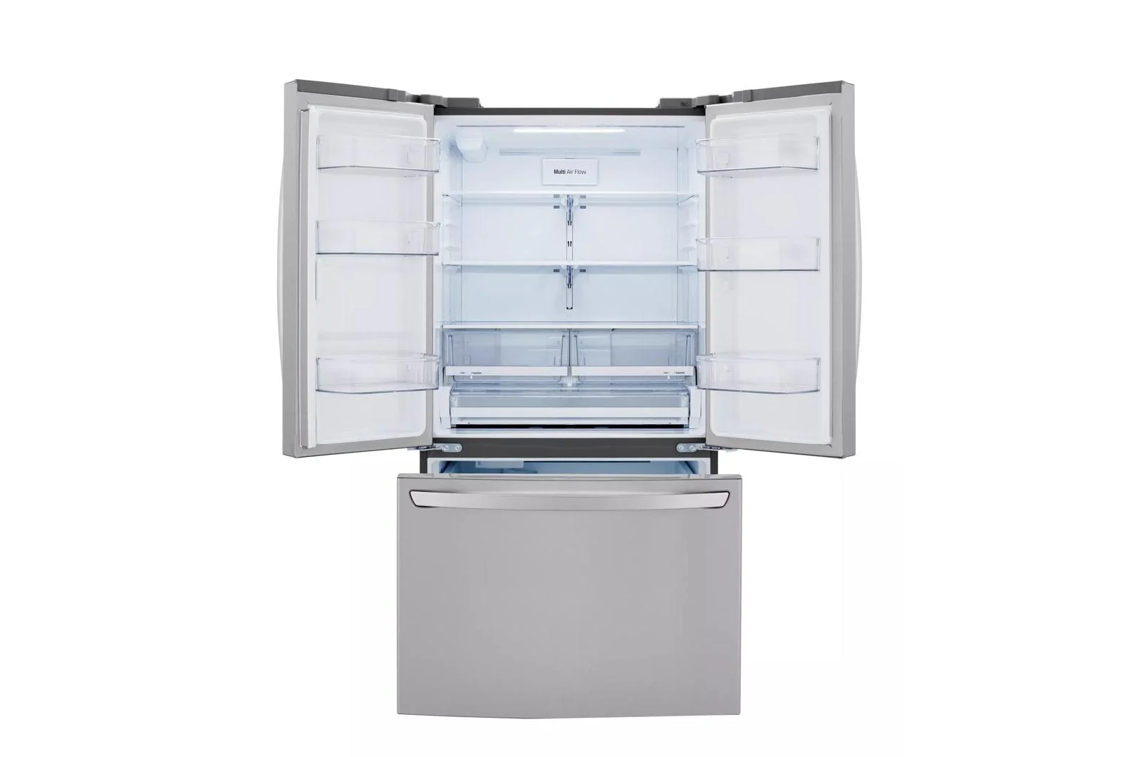 Lg 23 cu.ft French Door, Counter-Depth, Non Dispense Refrigerator - Image 4