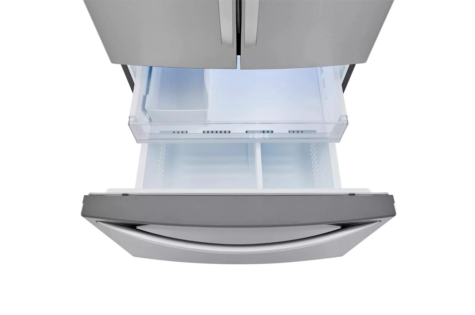 Lg 23 cu.ft French Door, Counter-Depth, Non Dispense Refrigerator - Image 5