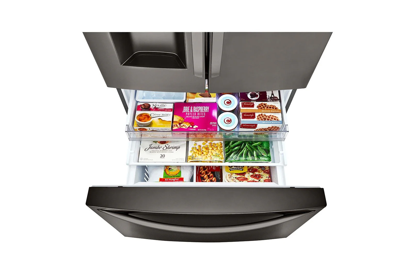 24 cu. ft. Smart wi-fi Enabled Door-in-Door® Counter-Depth Refrigerator with Craft Ice™ Maker - Image 10