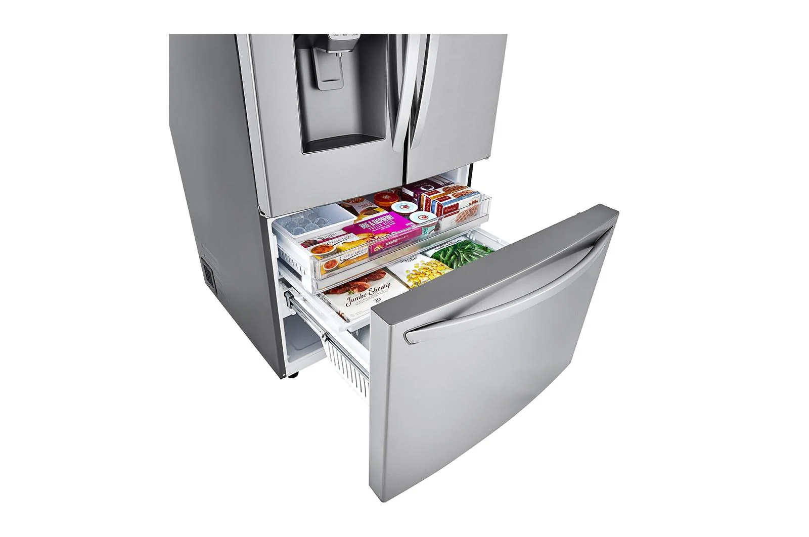 Lg LRFDC2406S 24 cu. ft. Smart Wi-Fi Enabled Door-in-Door® Counter-Depth Refrigerator with Craft Ice™ Maker - Image 11