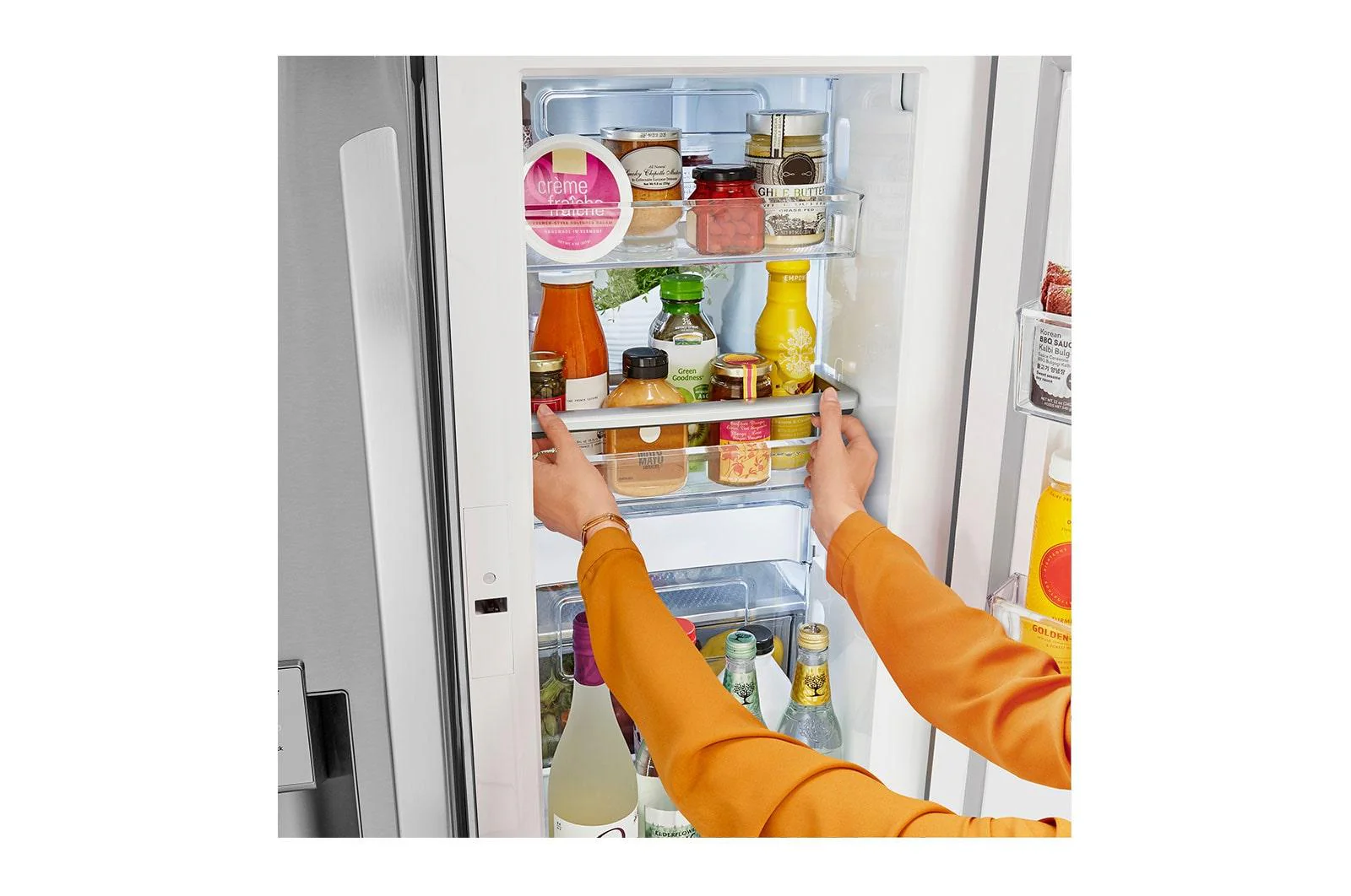 Lg LRFDC2406S 24 cu. ft. Smart Wi-Fi Enabled Door-in-Door® Counter-Depth Refrigerator with Craft Ice™ Maker - Image 8