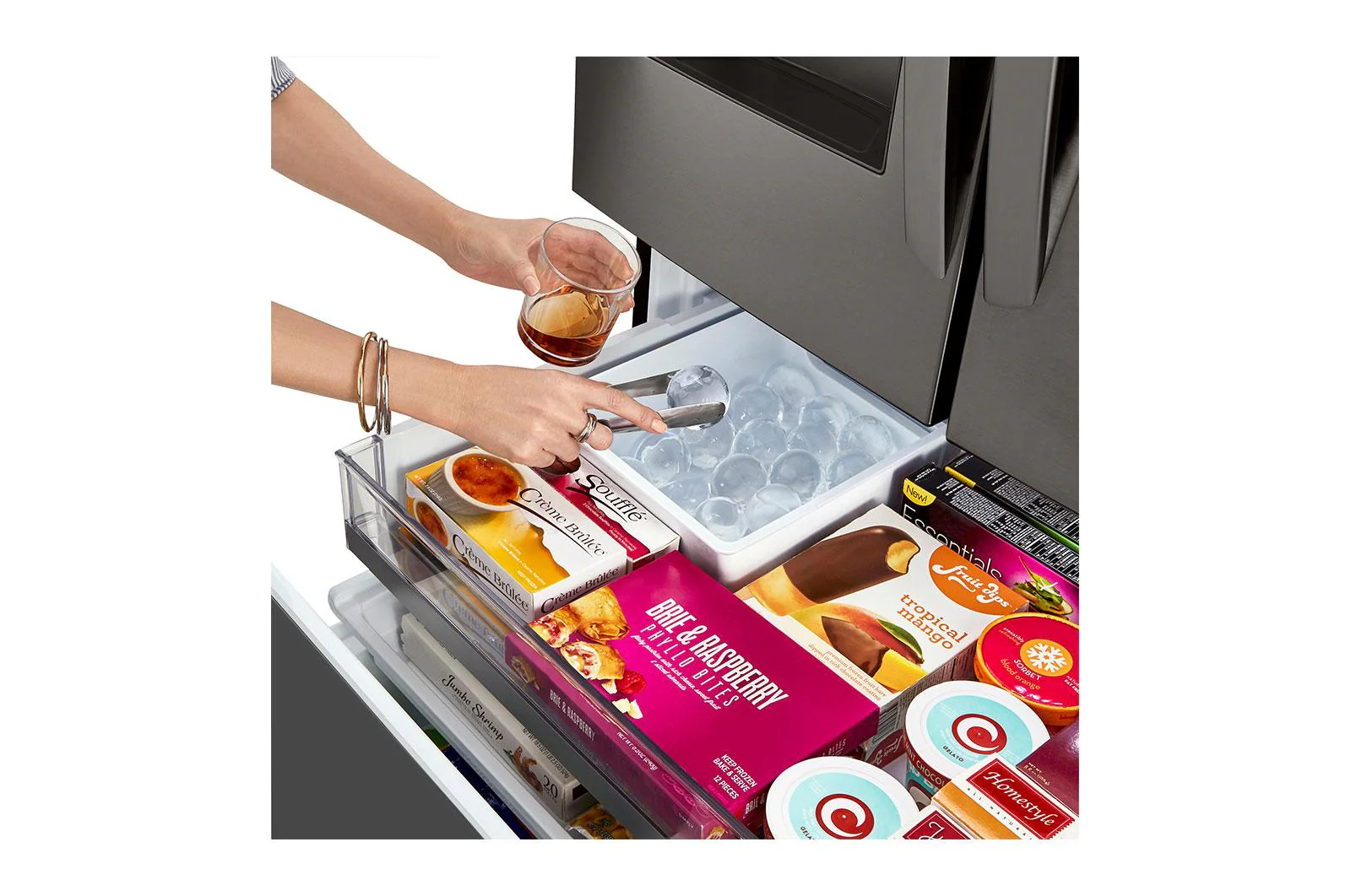 30 cu. ft. Smart wi-fi Enabled Door-in-Door® Refrigerator with Craft Ice™ Maker - Image 9