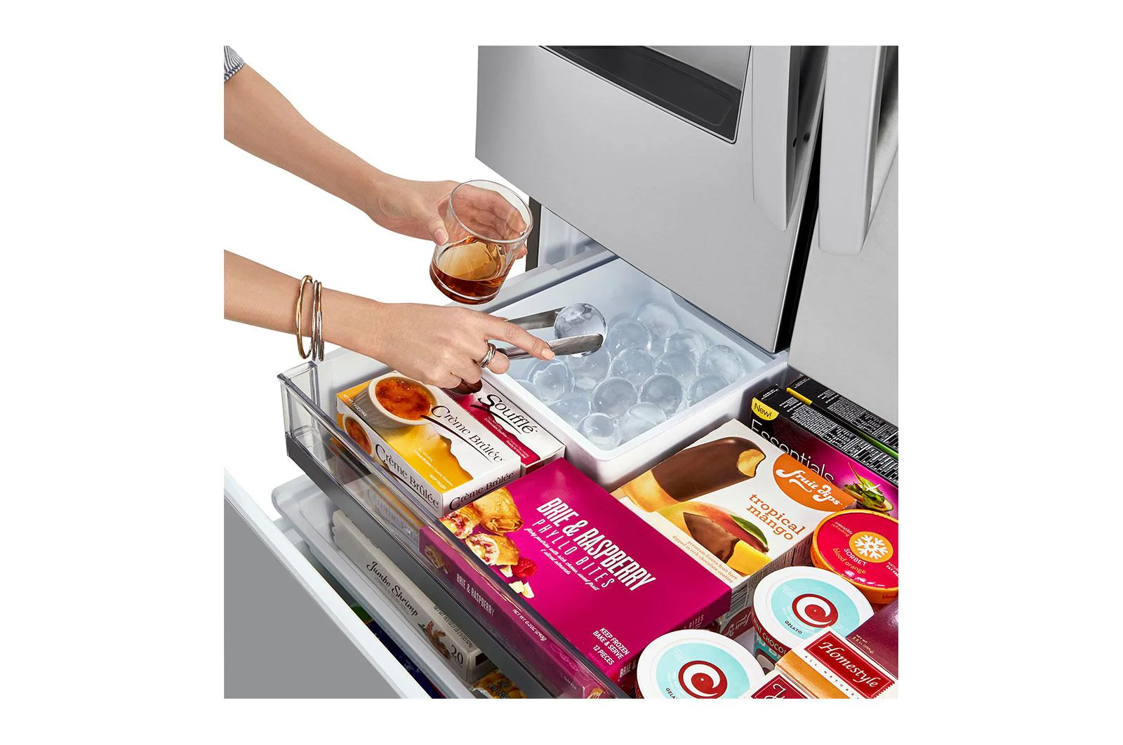 30 cu. ft. Smart wi-fi Enabled Door-in-Door® Refrigerator with Craft Ice™ Maker - Image 9
