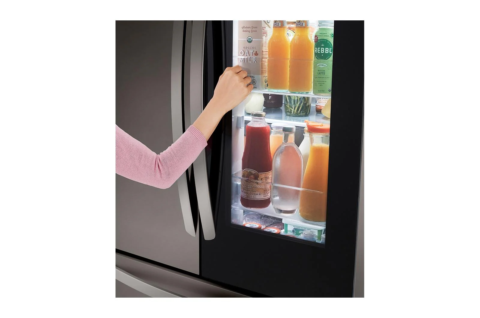 Lg LRFGC2706D 27 cu. ft. Smart InstaView® Counter-Depth French Door Refrigerator - Image 10