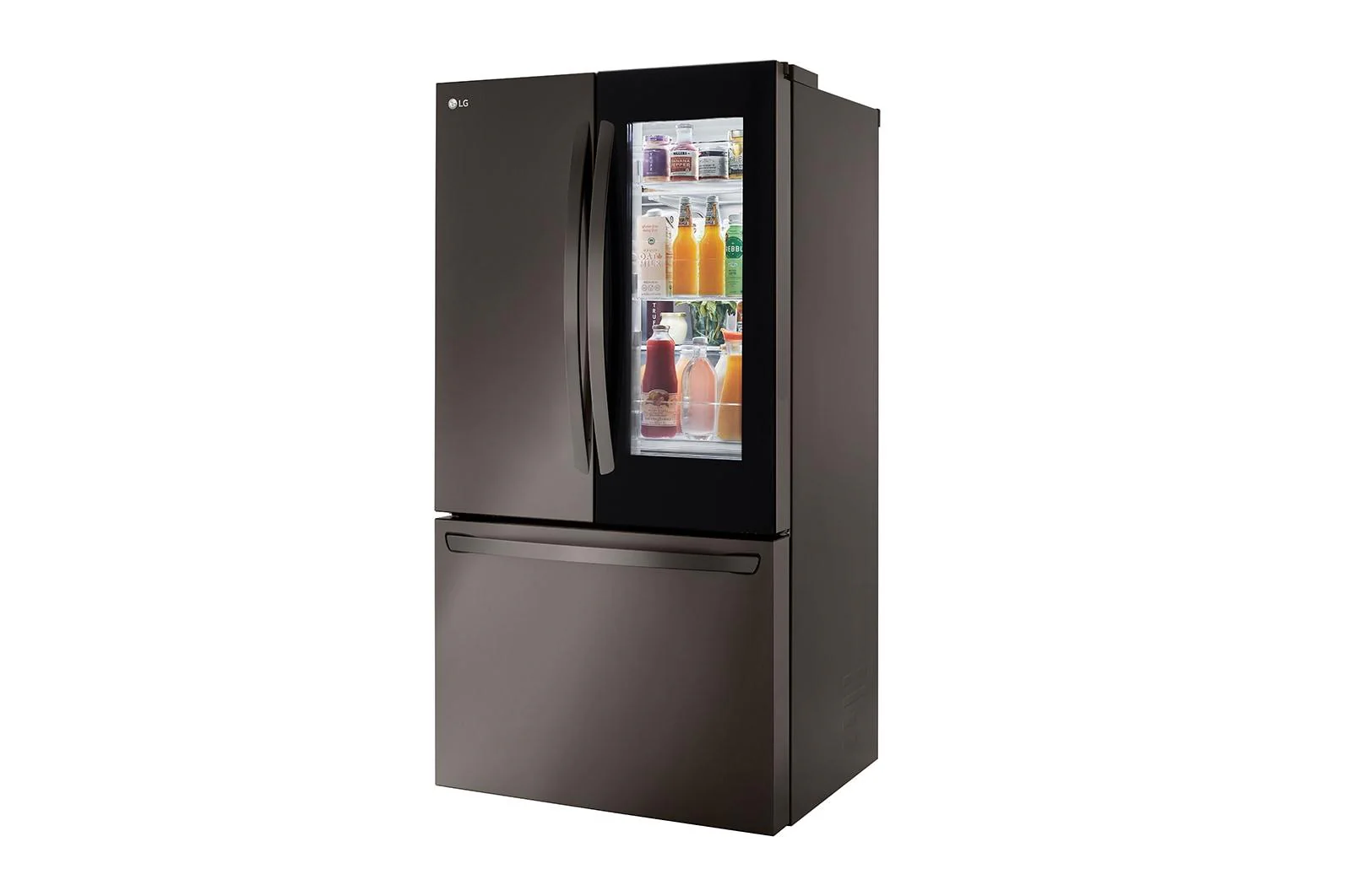 Lg LRFGC2706D 27 cu. ft. Smart InstaView® Counter-Depth French Door Refrigerator - Image 3