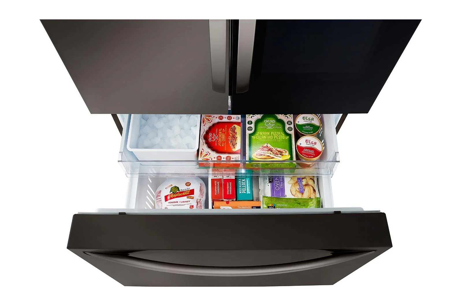 Lg LRFGC2706D 27 cu. ft. Smart InstaView® Counter-Depth French Door Refrigerator - Image 8