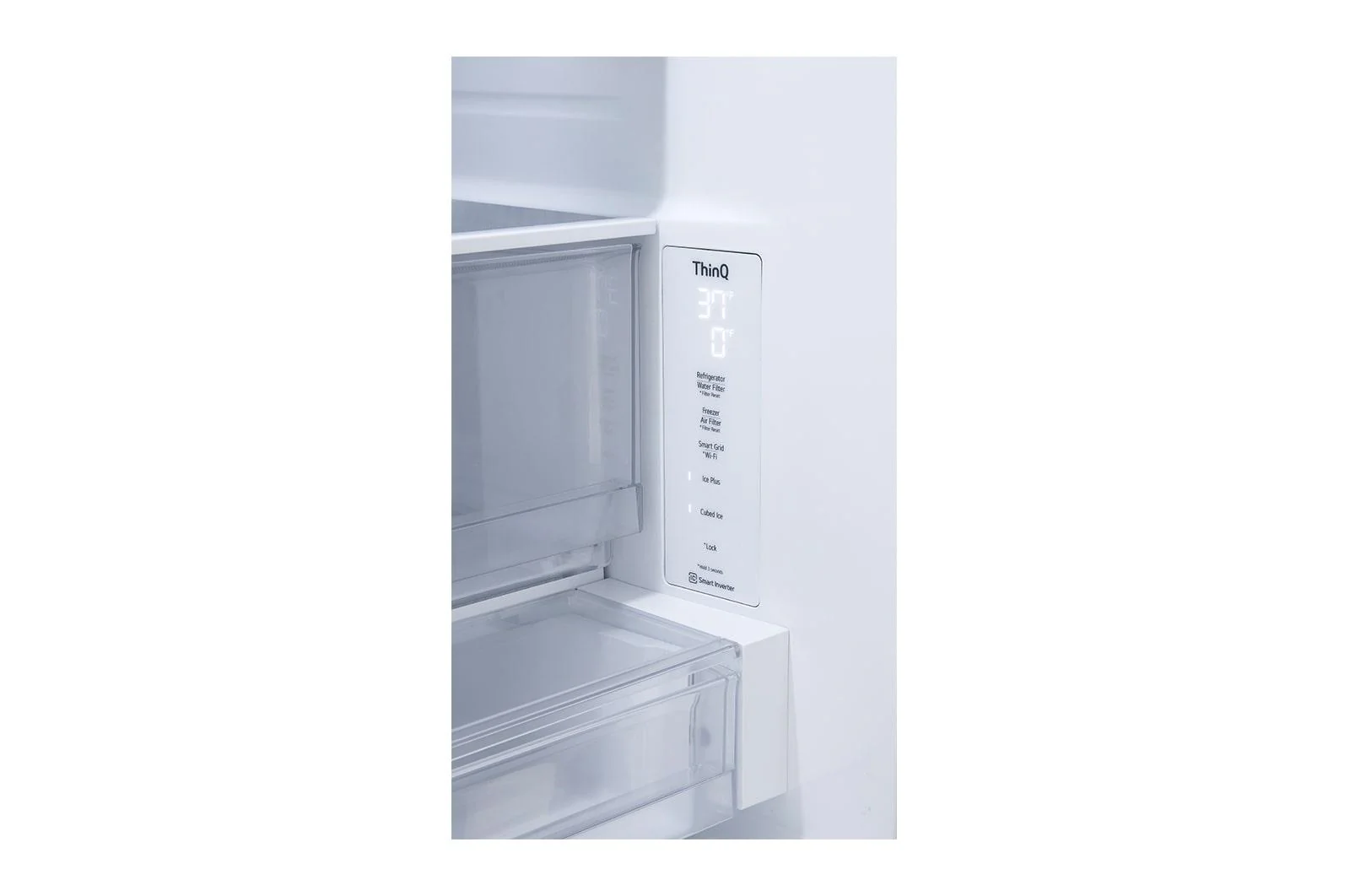 27 cu. ft. Smart InstaView® Counter-Depth Max French Door Refrigerator - Image 7
