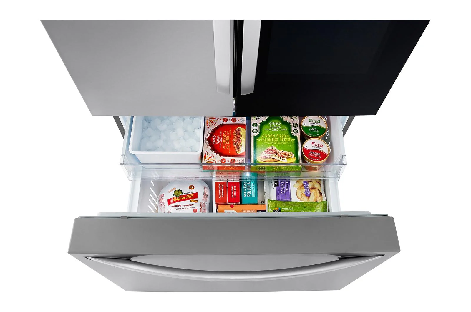 27 cu. ft. Smart InstaView® Counter-Depth Max French Door Refrigerator - Image 8