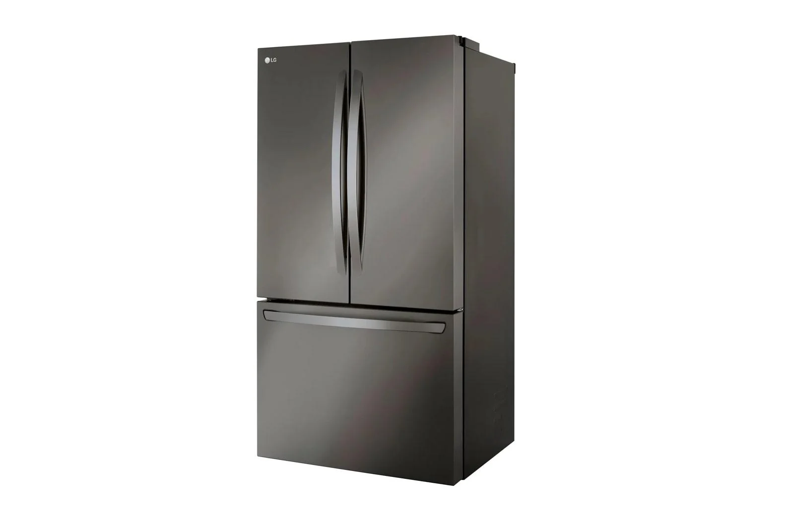 Lg LRFLC2706D 36" Wide, 27 cu ft. 3 Door French Door, C/Depth Refrigerator with Internal Water Dispenser, PrintProof Black Stainless Steel - Image 7
