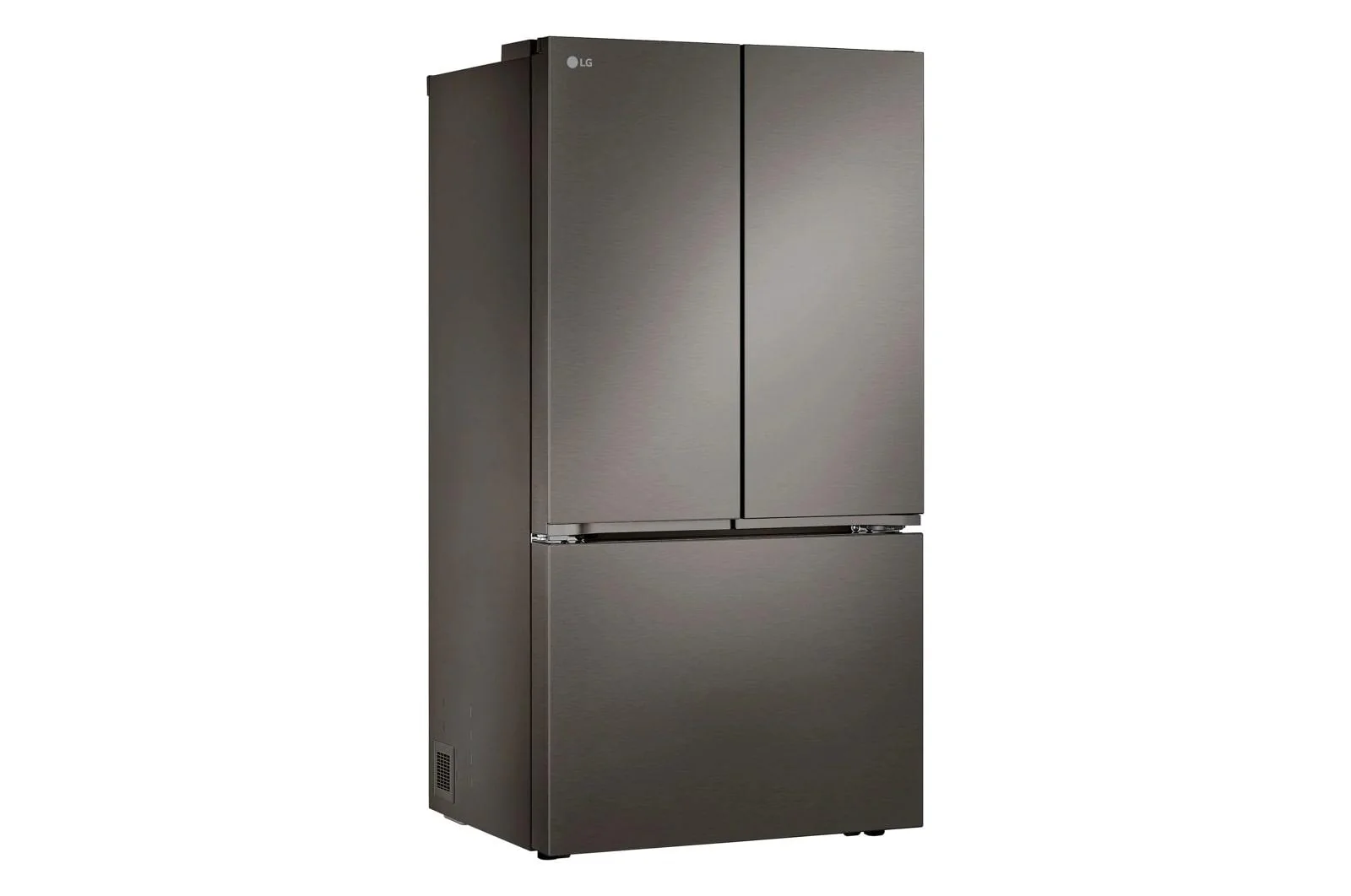 Lg LRFLC2716D 36" Wide, 27 cu ft. 3 Door French Door, Pocket Handle, C/Depth Refrigerator with Internal Water Dispenser, PrintProof Black Stainless Steel - Image 3
