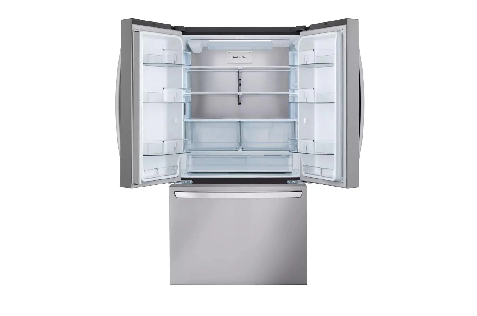 Lg LRFLS3206S 32 cu. ft. 36 Inch MAX™ French Door Refrigerator - Stainless Steel - Image 4