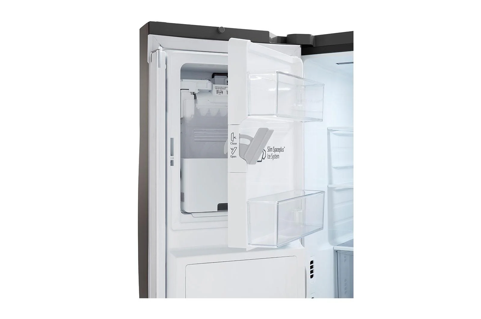 Lg LRFOC2606D 26 cu. ft. Smart InstaView® Counter-Depth French Door Refrigerator - Image 10