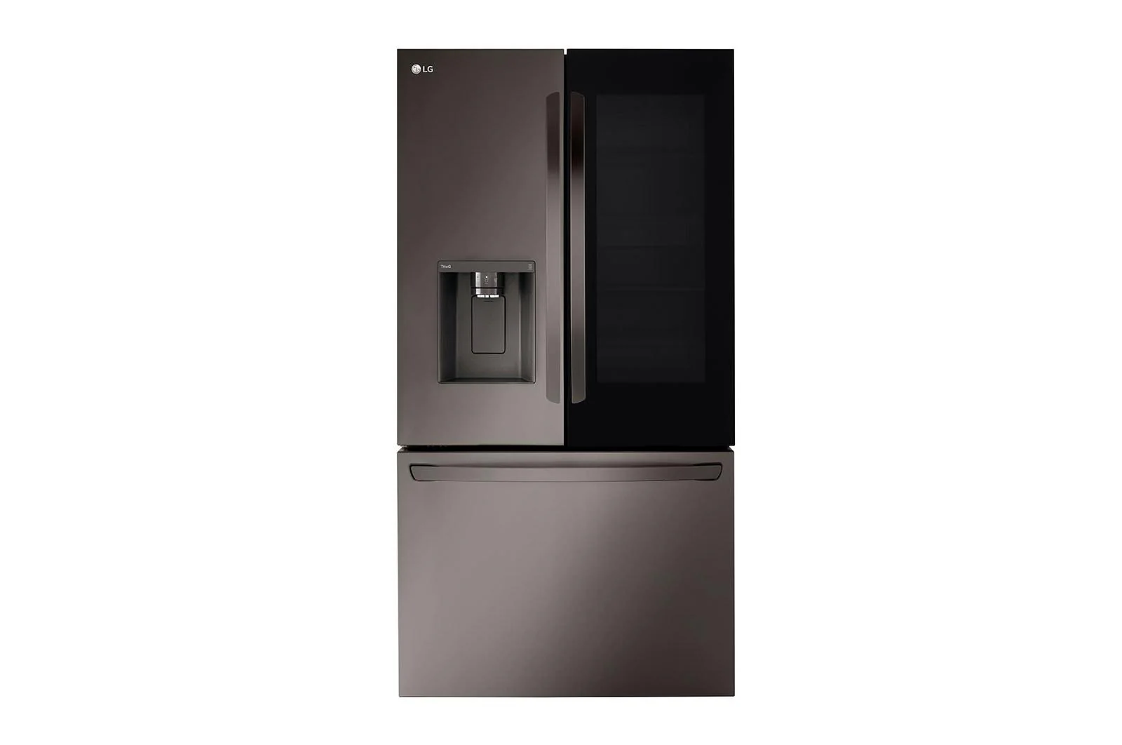 Lg LRFOC2606D 26 cu. ft. Smart InstaView® Counter-Depth French Door Refrigerator - Image 4