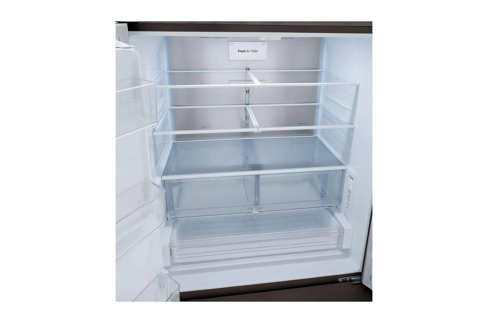 Lg LRFOC2606D 26 cu. ft. Smart InstaView® Counter-Depth French Door Refrigerator - Image 7