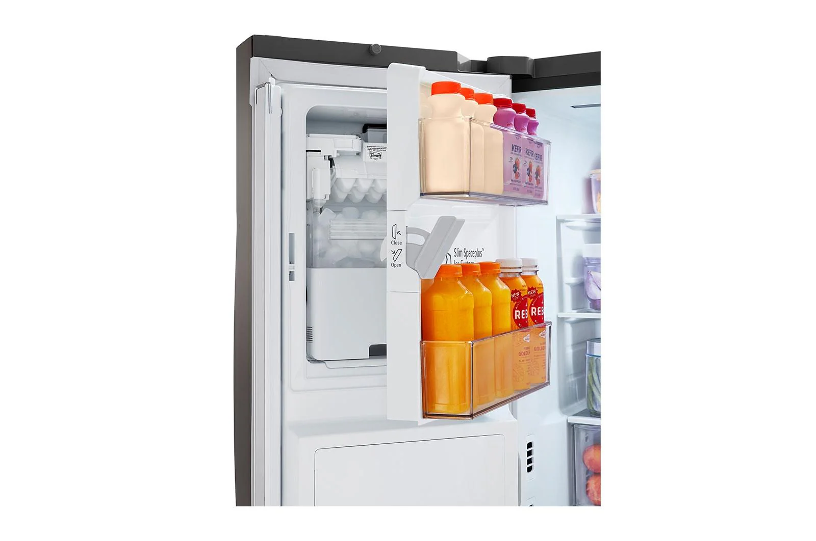 Lg LRFOC2606D 26 cu. ft. Smart InstaView® Counter-Depth French Door Refrigerator - Image 9