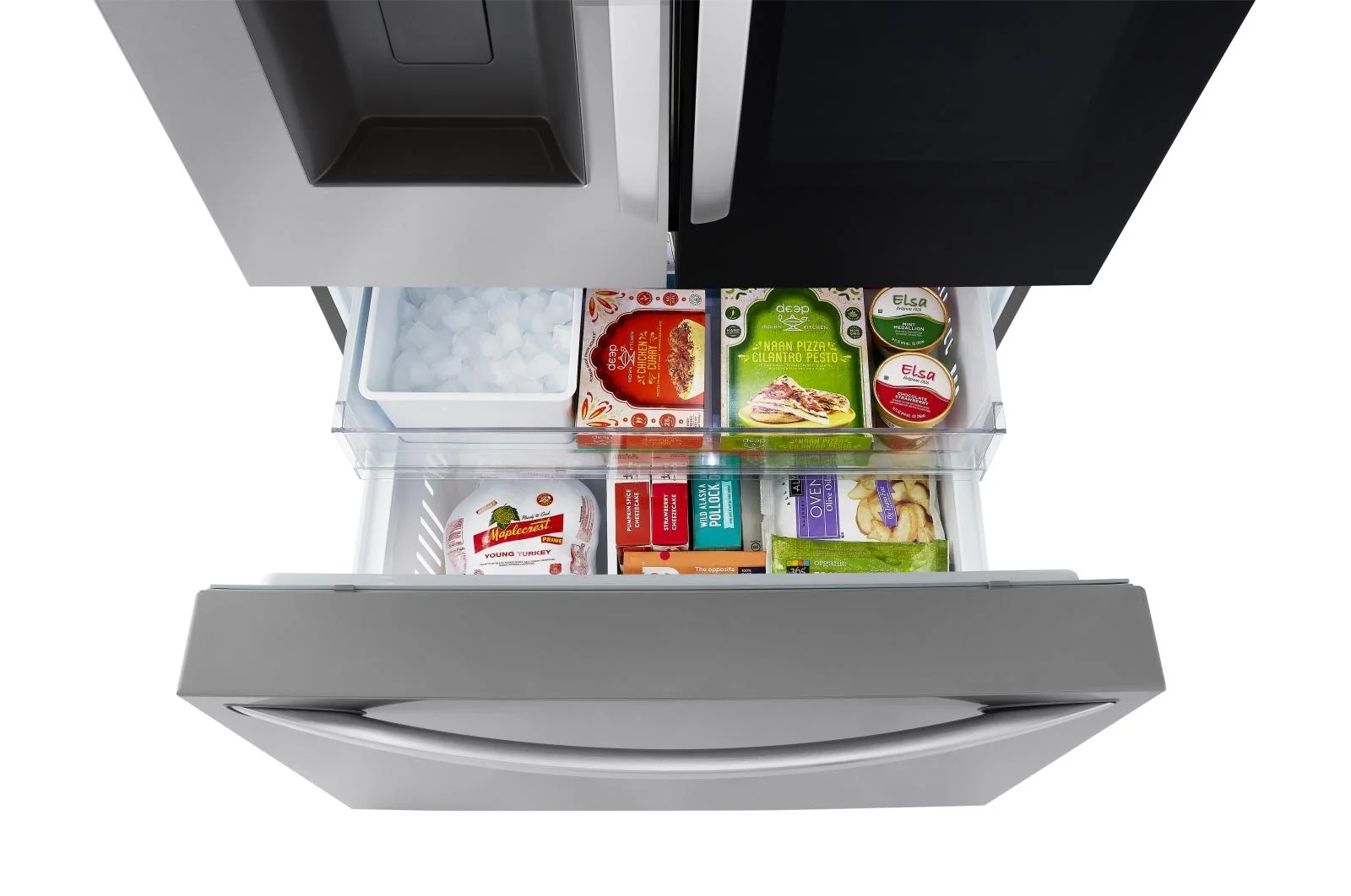 Lg 26 cu. ft. Smart InstaView® Counter-Depth MAX™ French Door Refrigerator - Image 6
