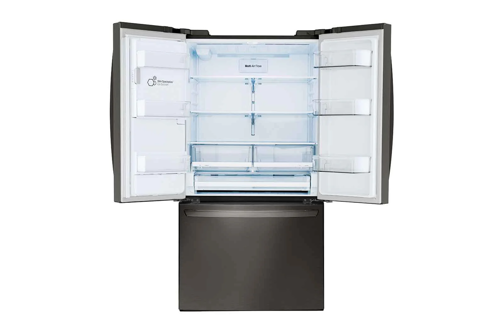 Lg LRFS28XBD 28 cu. ft. 3 Door French Door, Standard Depth, Ice and Water with Single Ice - Image 3