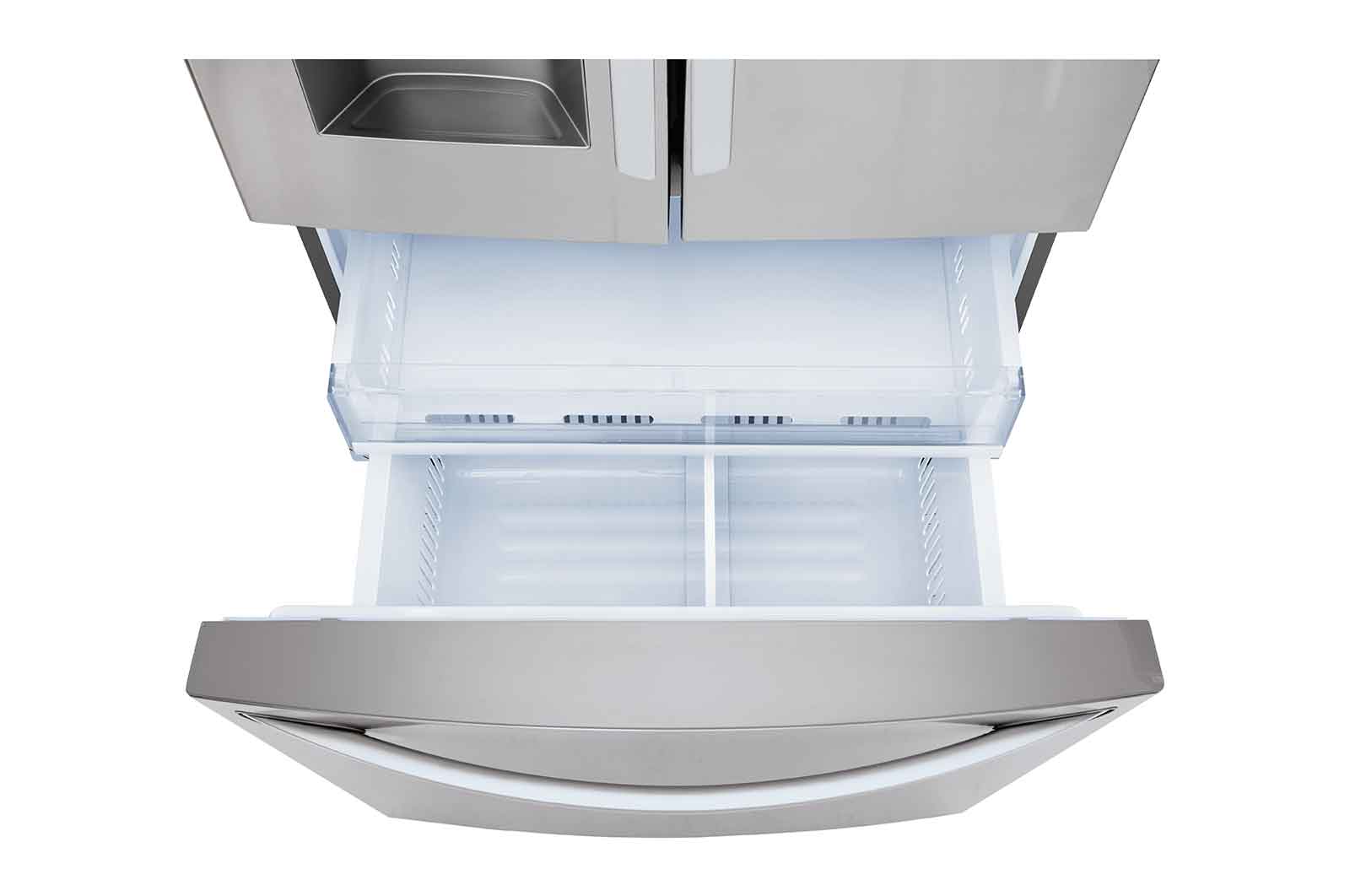 Lg LRFS28XBS 28 cu. ft. 3 Door French Door, Standard Depth, Ice and Water with Single Ice Maker - Image 4