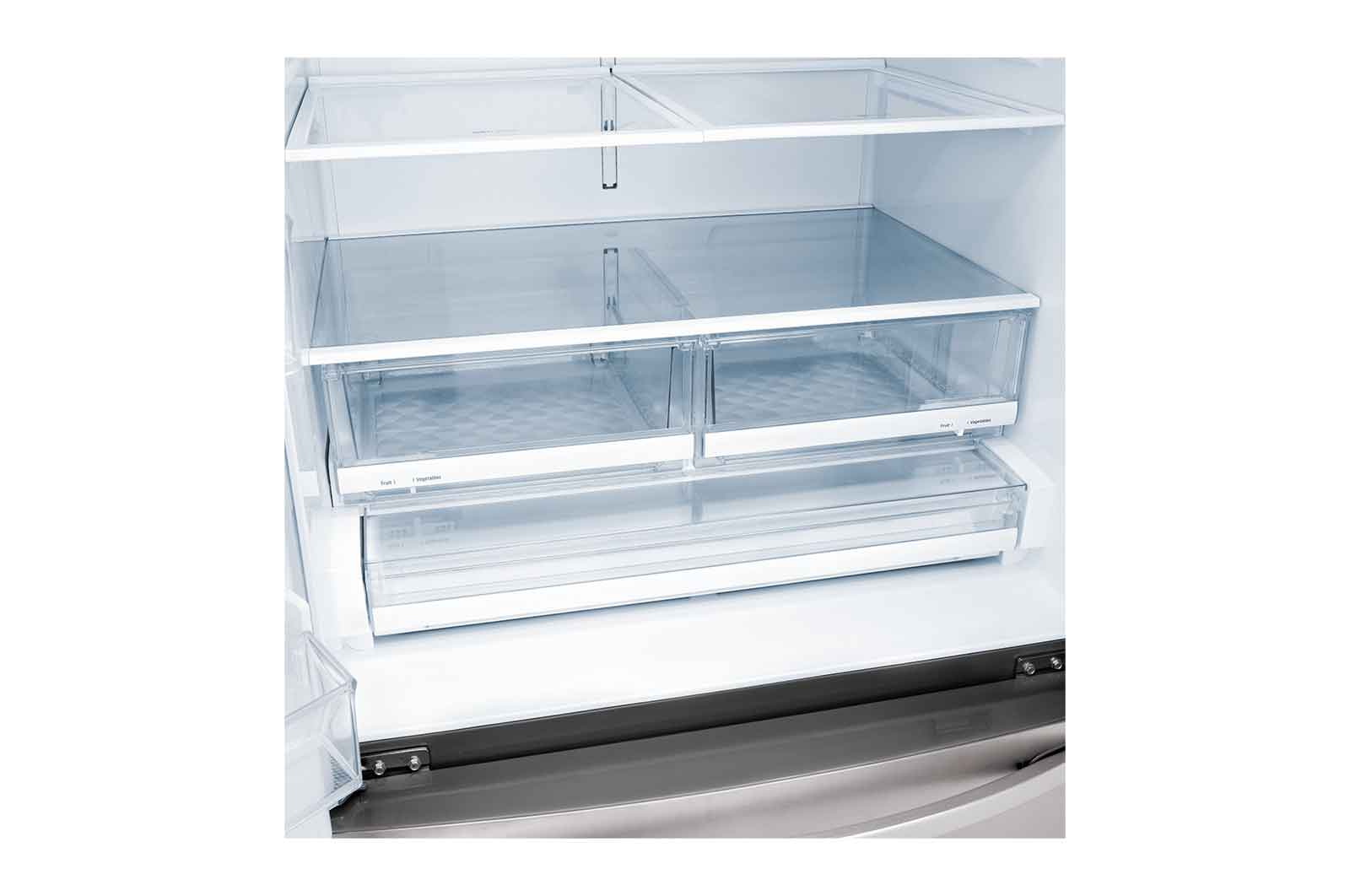 Lg LRFS28XBS 28 cu. ft. 3 Door French Door, Standard Depth, Ice and Water with Single Ice Maker - Image 7