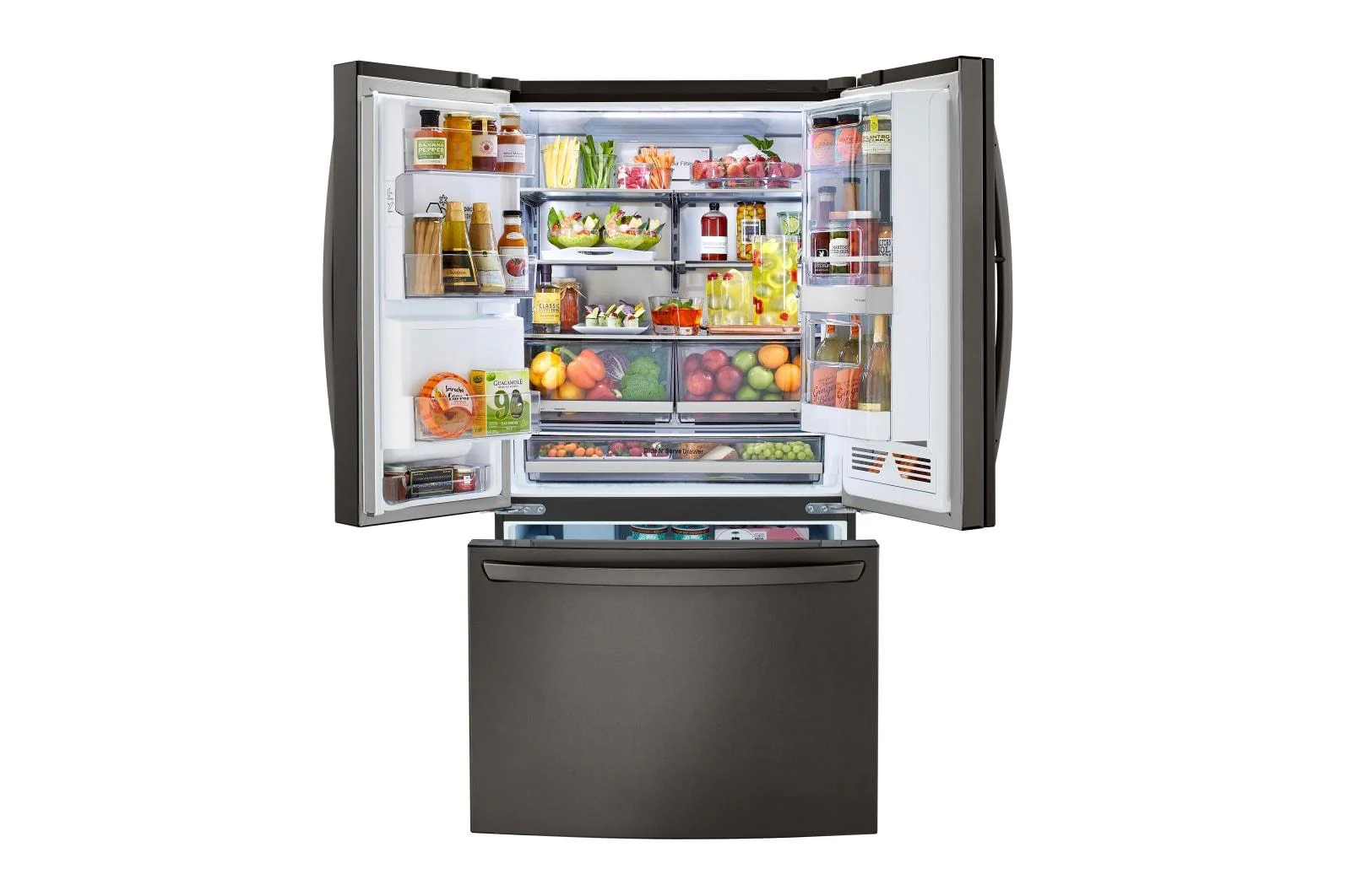 24 cu. ft. Smart wi-fi Enabled InstaView™ Door-in-Door® Counter-Depth Refrigerator with Craft Ice™ Maker - Image 6