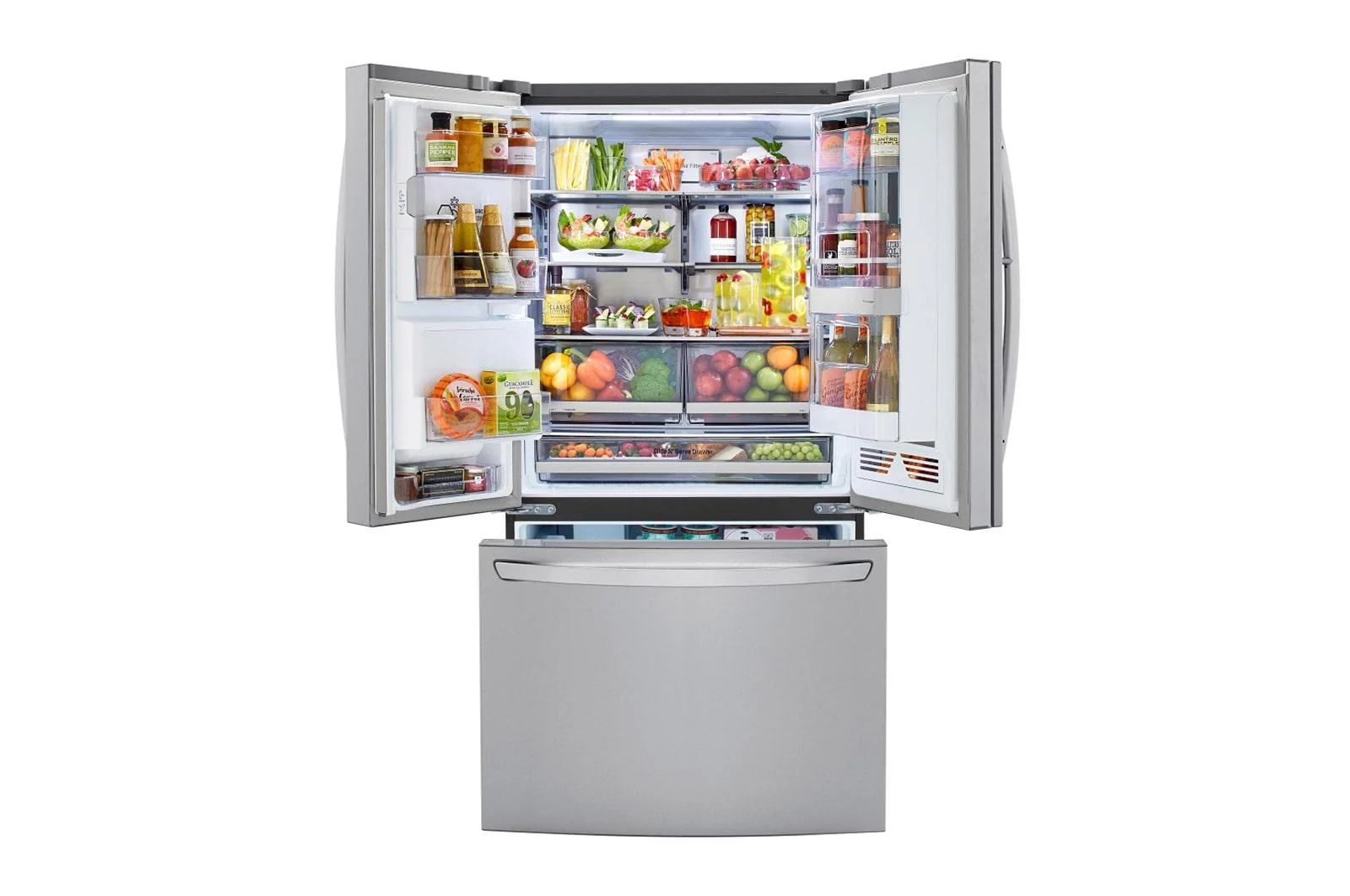 24 cu. ft. Smart wi-fi Enabled InstaView™ Door-in-Door® Counter-Depth Refrigerator with Craft Ice™ Maker - Image 8