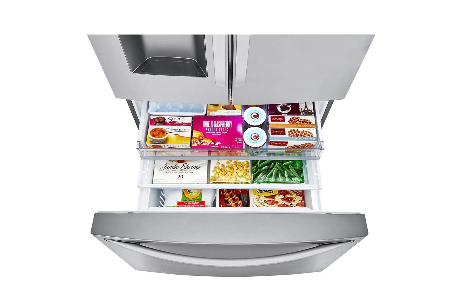 24 cu. ft. Smart wi-fi Enabled Counter-Depth Refrigerator with Craft Ice™ Maker - Image 10